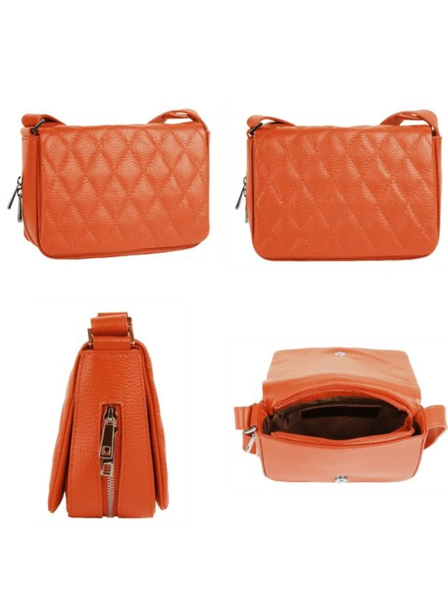 Cluty Damen Umhängetasche in orange