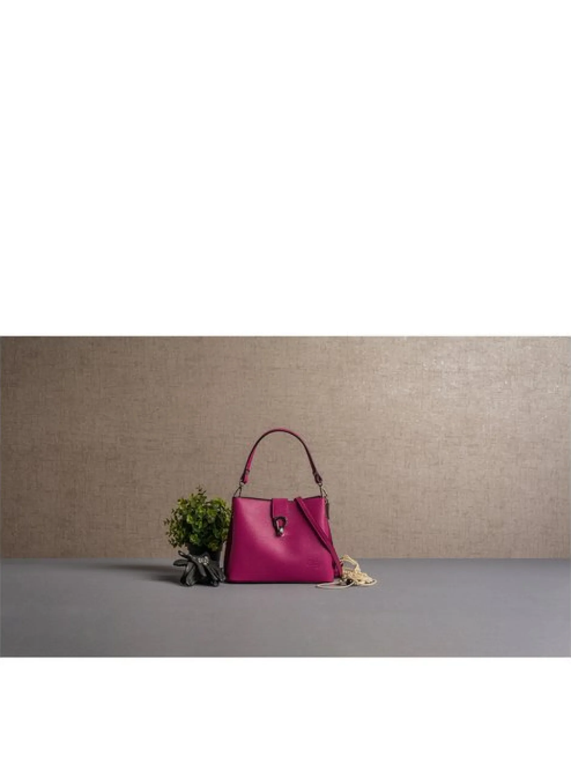Cluty Damen Umhängetasche in pink