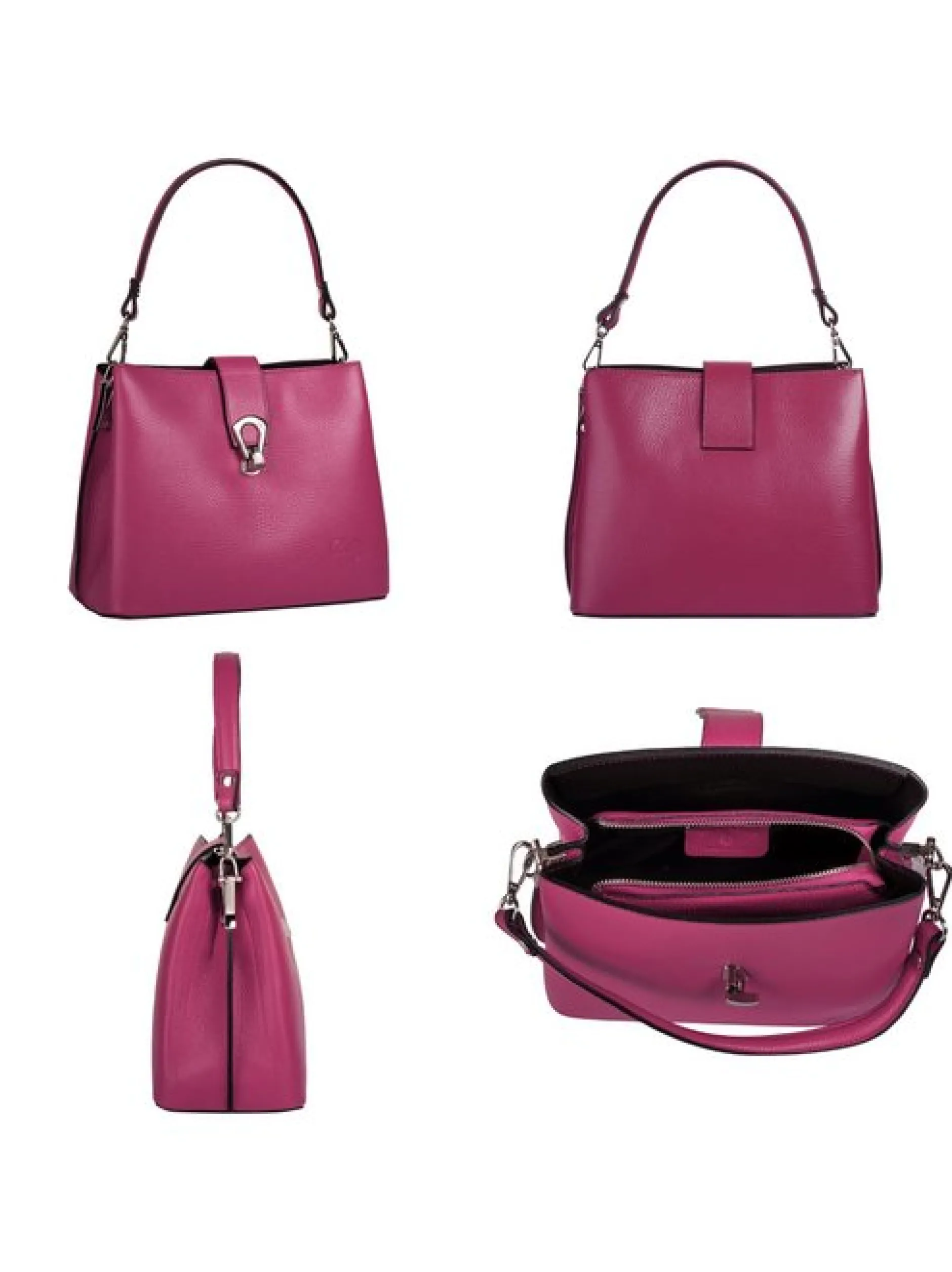 Cluty Damen Umhängetasche in pink