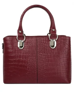 Cluty Damen Umhängetasche in rot