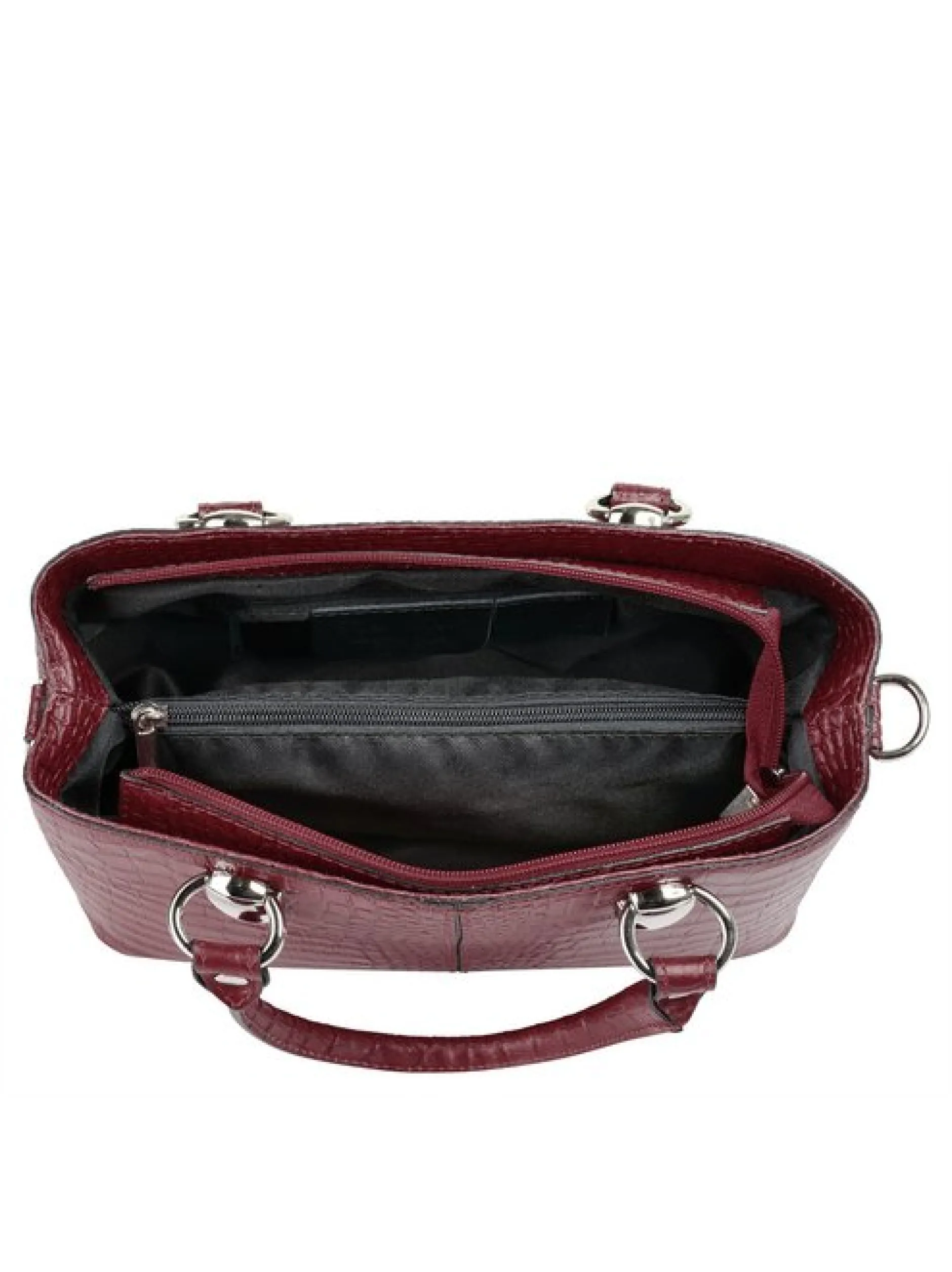 Cluty Damen Umhängetasche in rot