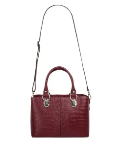 Cluty Damen Umhängetasche in rot