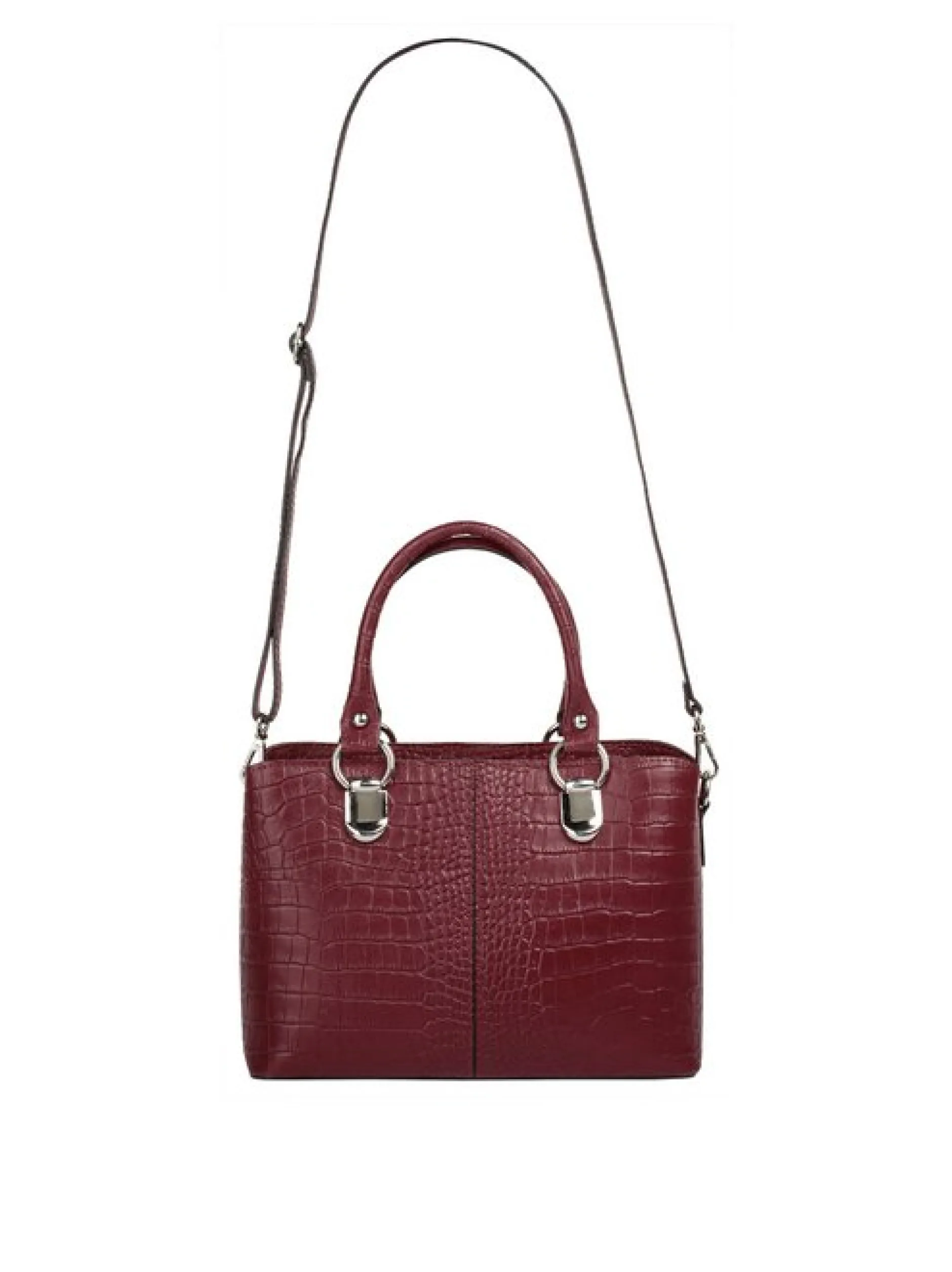 Cluty Damen Umhängetasche in rot