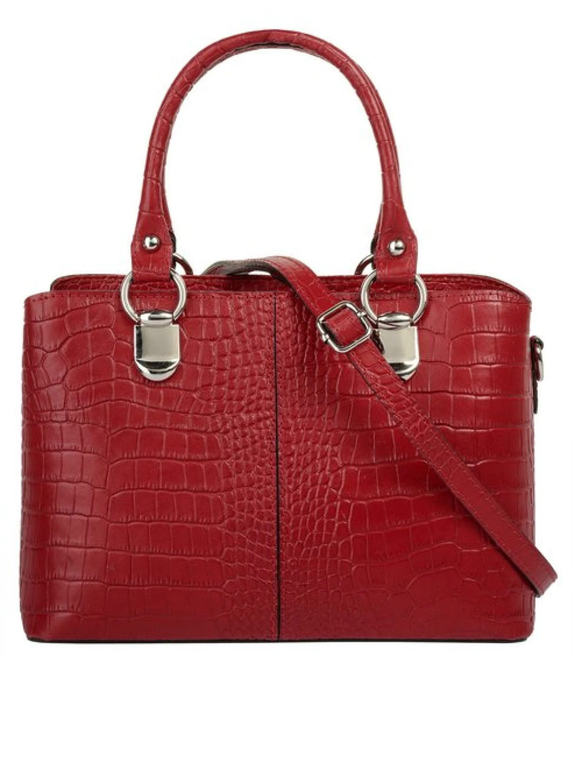 Cluty Damen Umhängetasche in rot