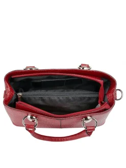 Cluty Damen Umhängetasche in rot