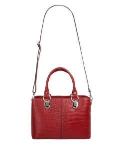 Cluty Damen Umhängetasche in rot