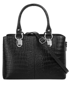 Cluty Damen Umhängetasche in schwarz