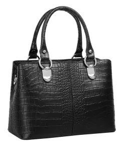 Cluty Damen Umhängetasche in schwarz