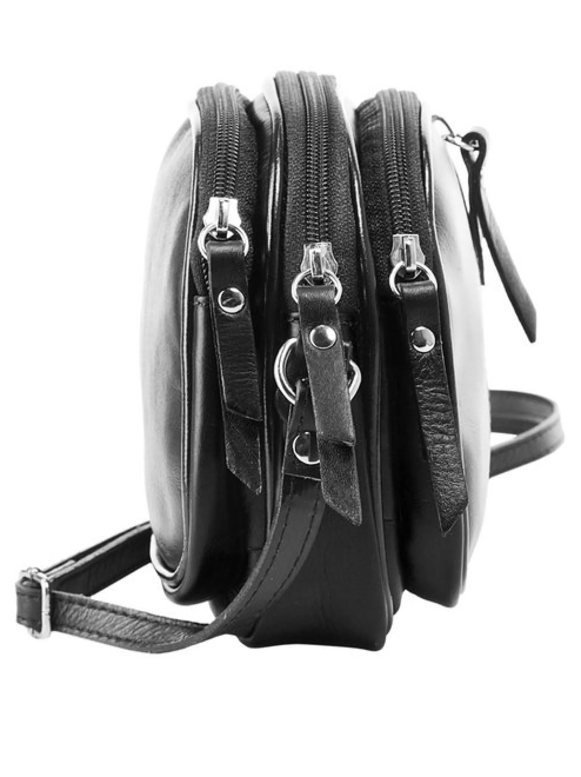 Cluty Damen Umhängetasche in schwarz