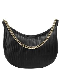 Cluty Damen Umhängetasche in schwarz