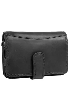 Cluty Damen Umhängetasche in schwarz