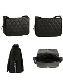 Cluty Damen Umhängetasche in schwarz