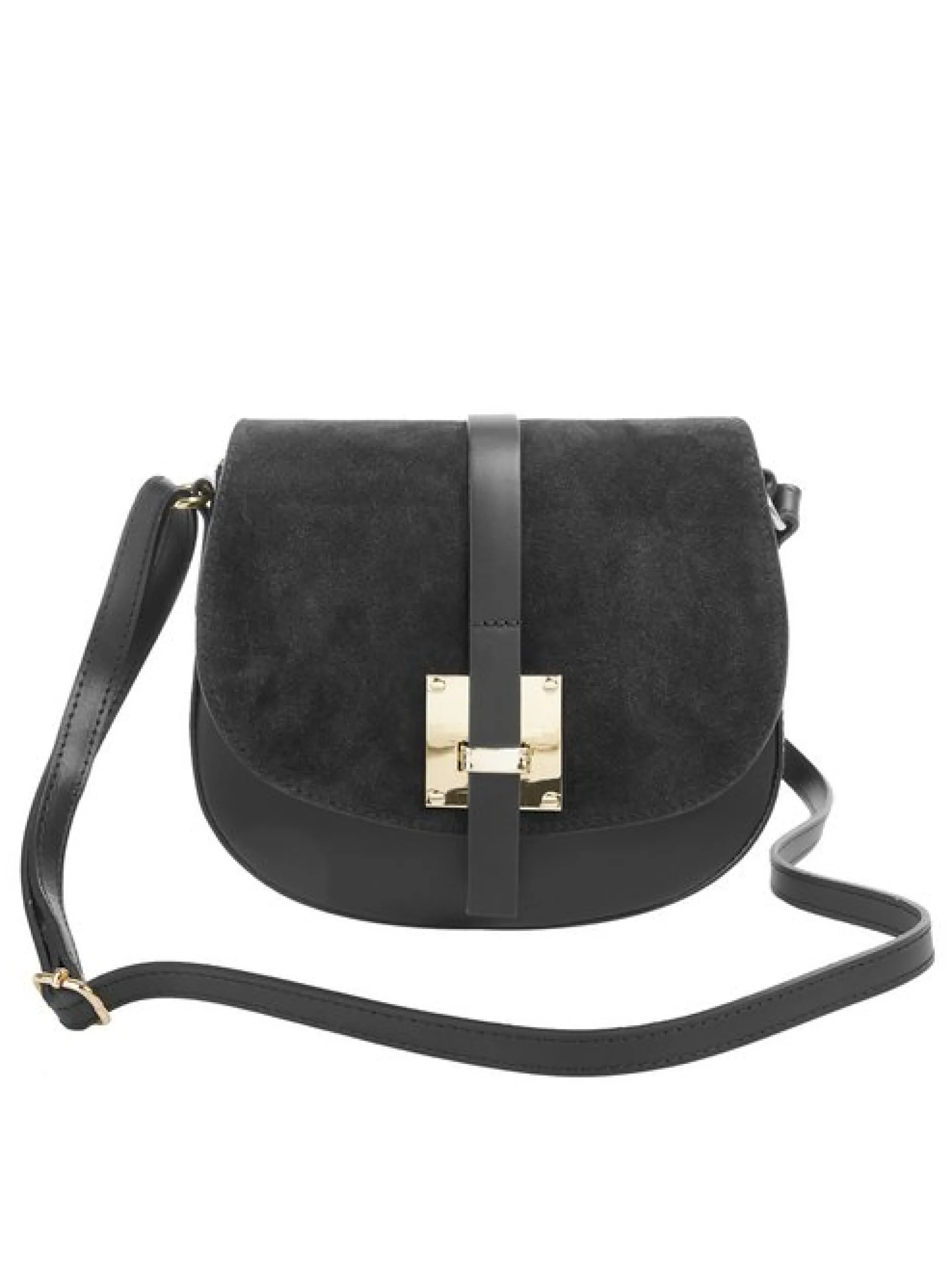 Cluty Damen Umhängetasche in schwarz
