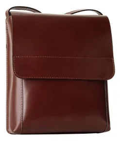 Cluty Unisex Umhängetasche in braun