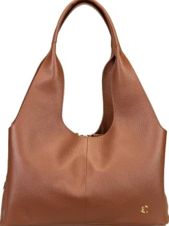 Coccinelle Damen Shopper - Nell in cognac