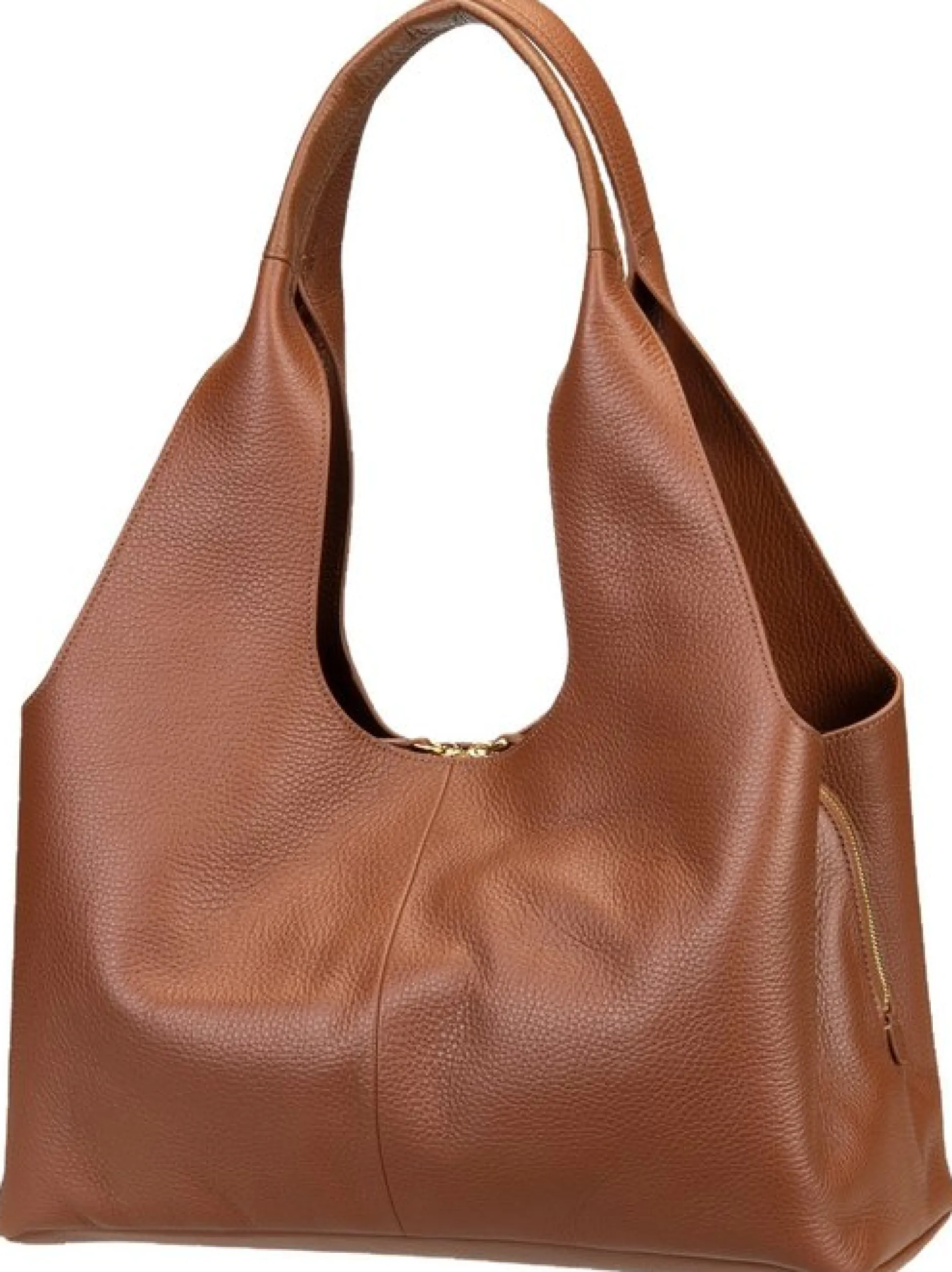 Coccinelle Damen Shopper - Nell in cognac