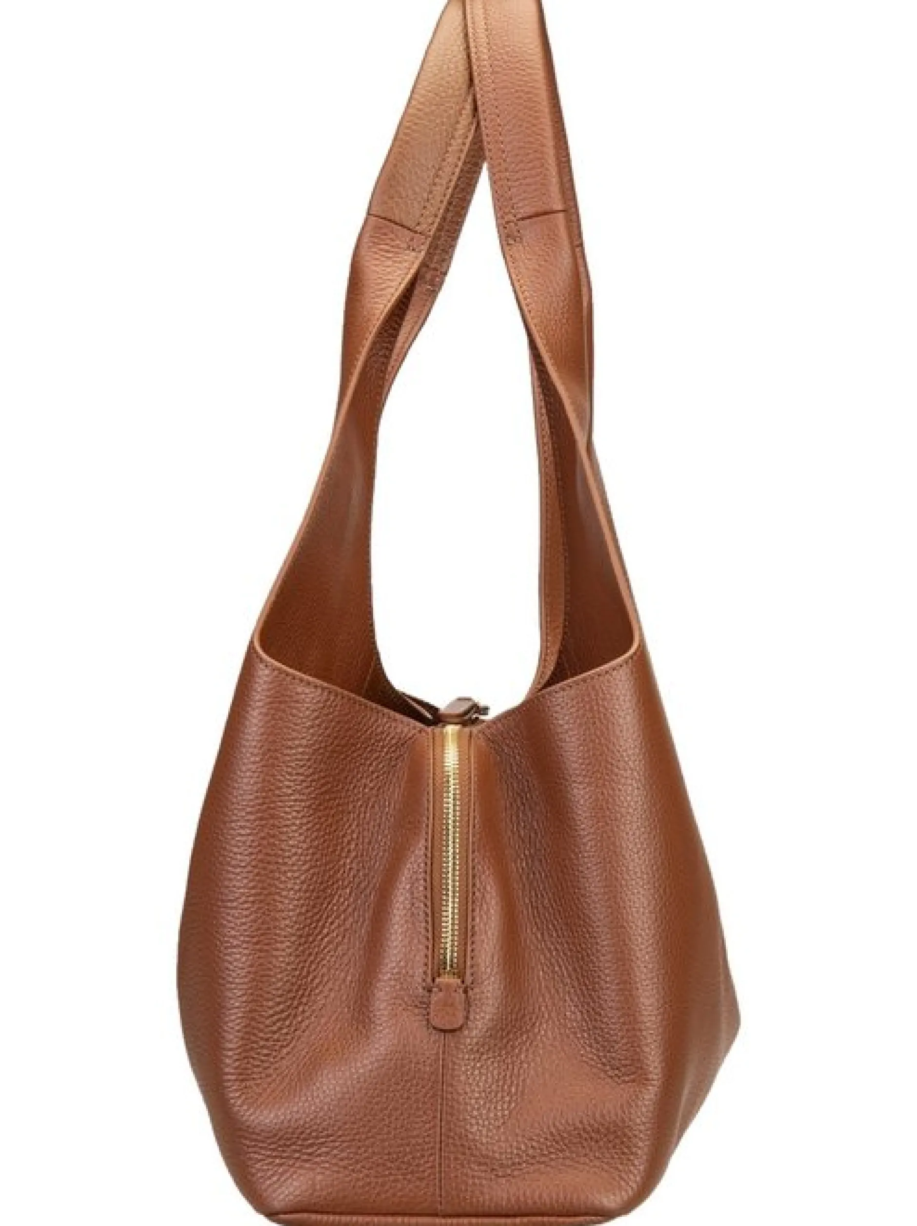 Coccinelle Damen Shopper - Nell in cognac