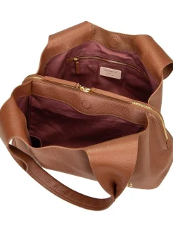 Coccinelle Damen Shopper - Nell in cognac