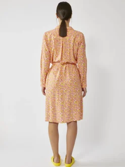 Codello Damen Hemdblusenkleid in orange