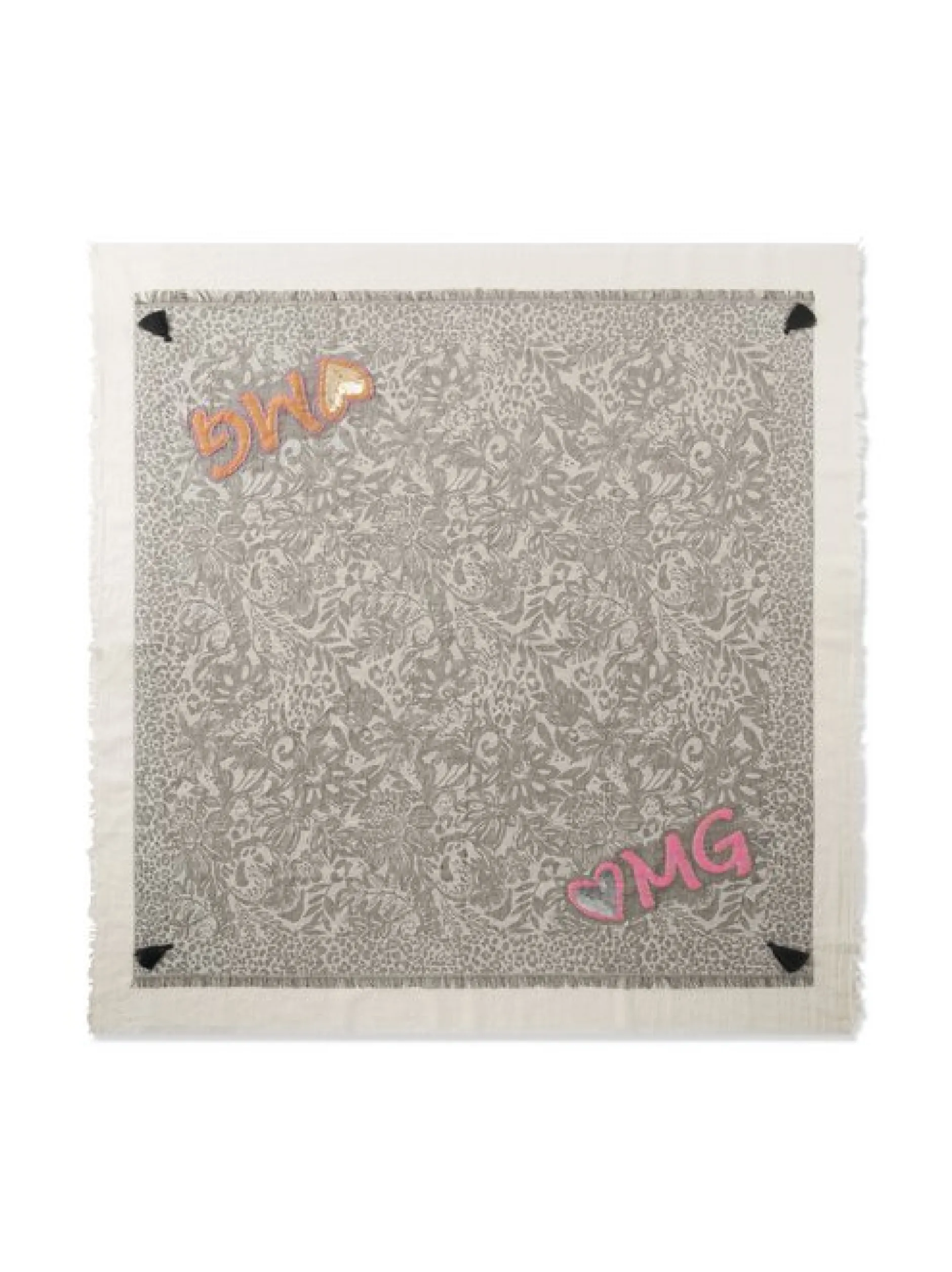 Codello Damen Jacquard-Tuch in grau