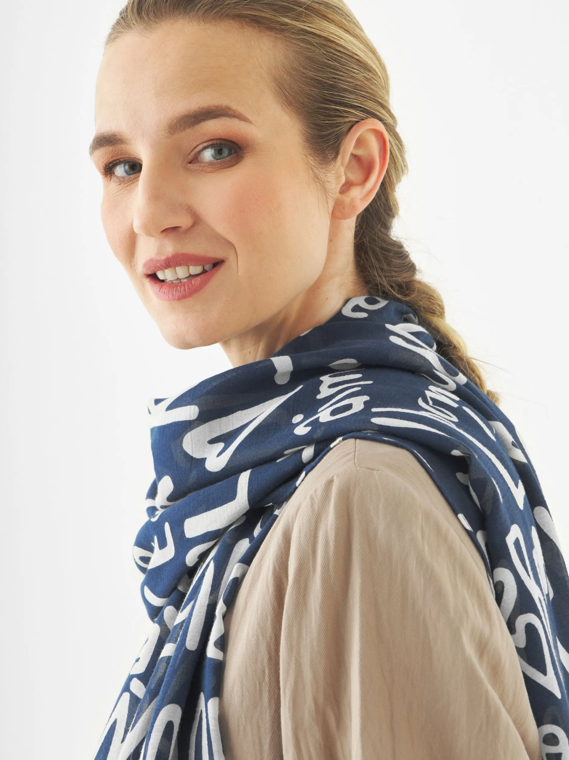 Codello Damen Schal in blau