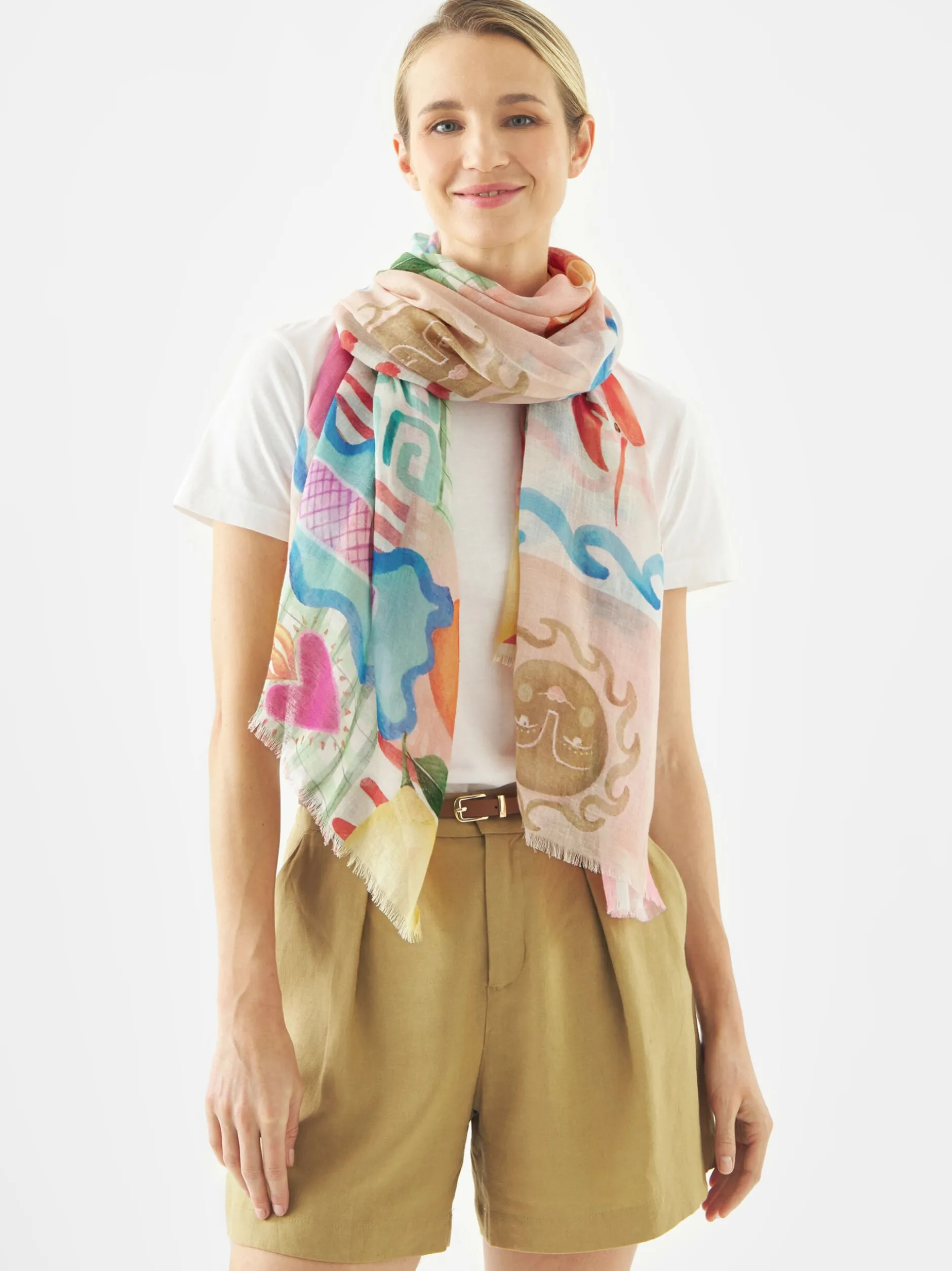 Codello Damen Schal in pink