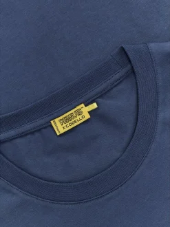 Codello Damen T-Shirt in blau - Ausschnitt: Rundhals