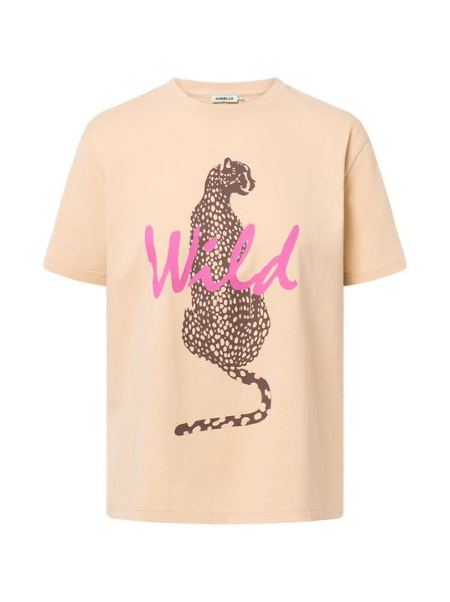 Codello Damen T-Shirt in braun - Ausschnitt: Rundhals