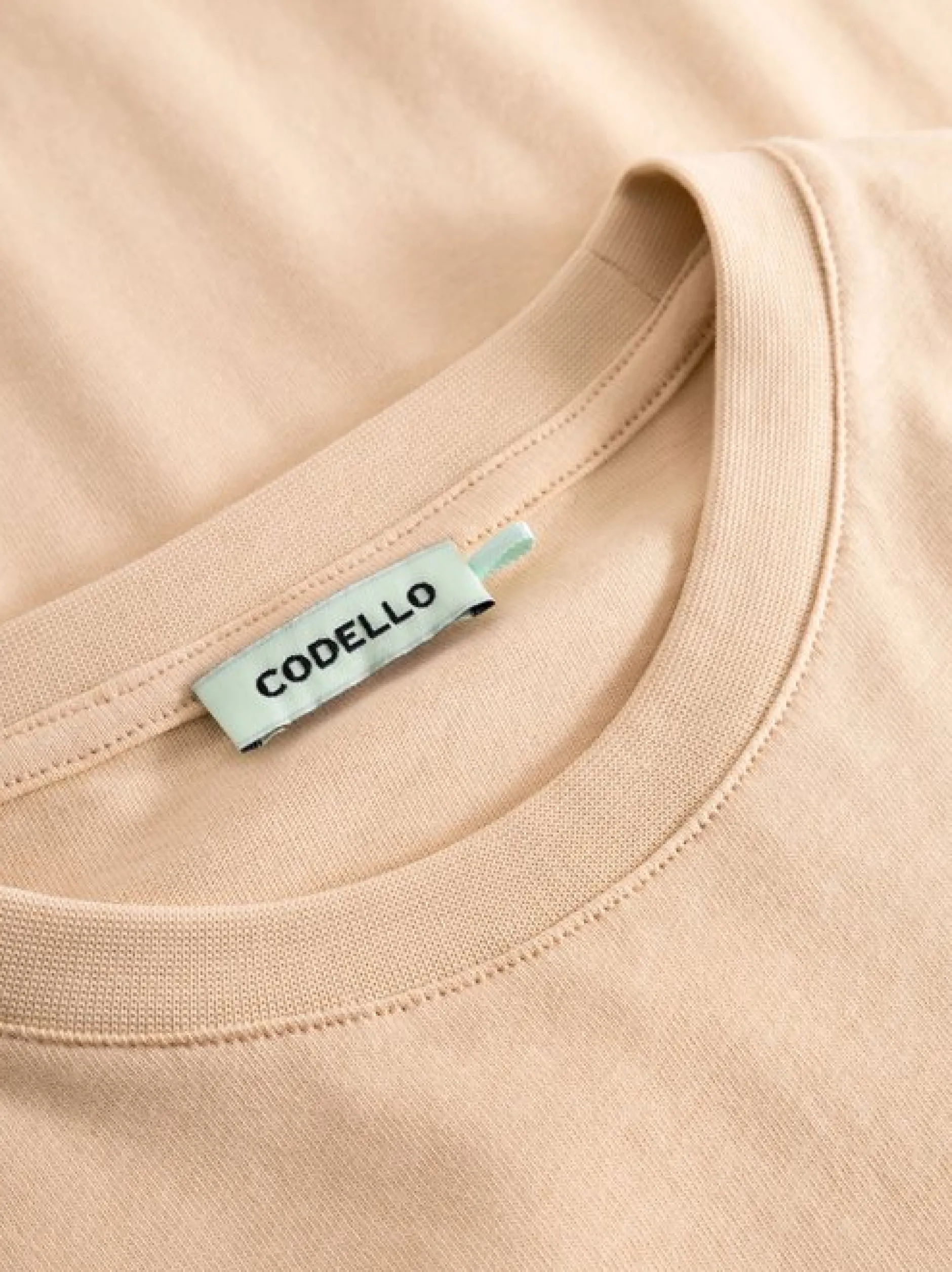 Codello Damen T-Shirt in braun - Ausschnitt: Rundhals