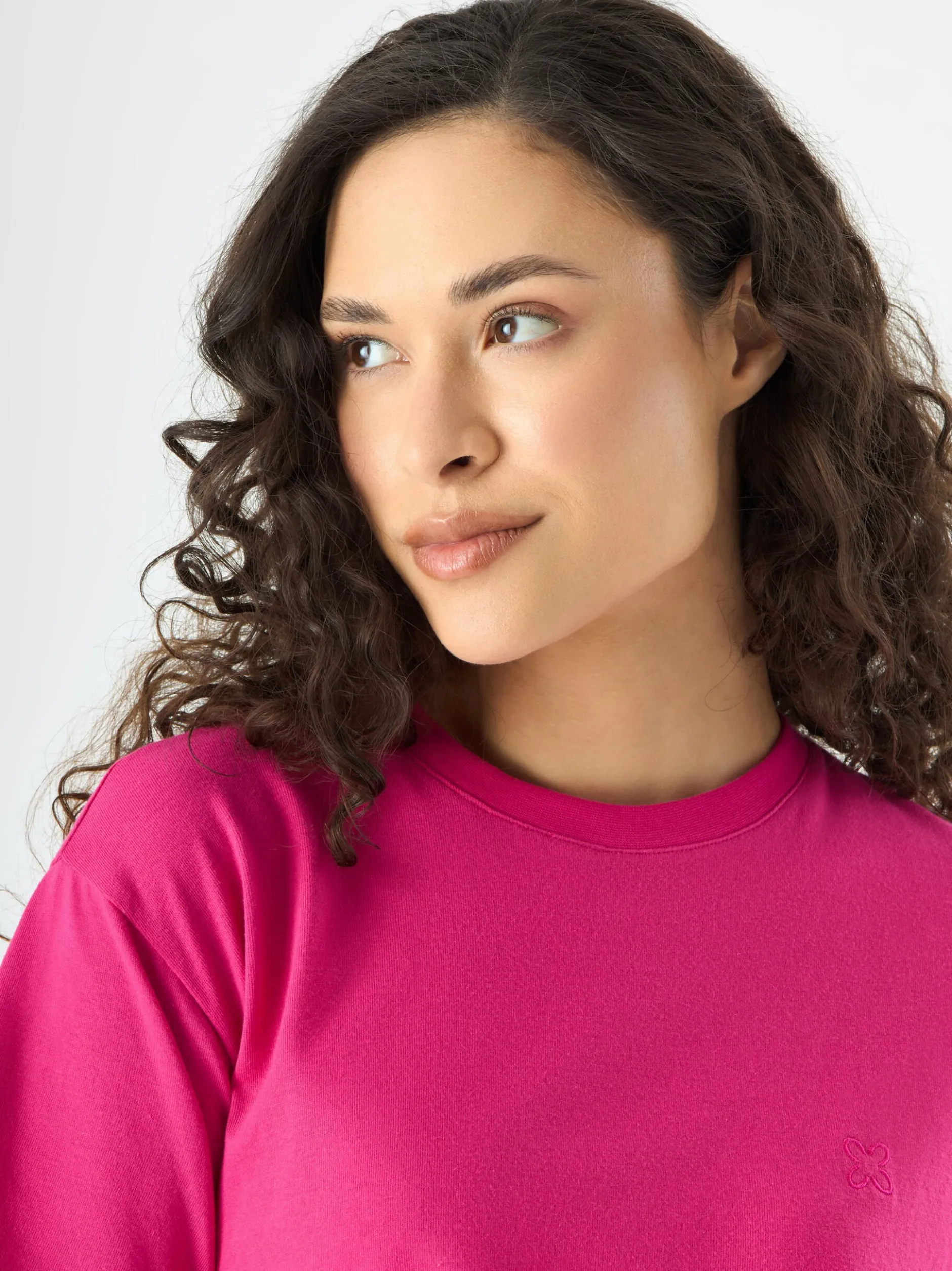 Codello Damen T-Shirt in pink - Ausschnitt: Rundhals