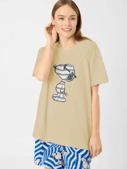 Codello Damen T-Shirt in sand - Ausschnitt: Rundhals