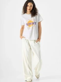 Codello Damen T-Shirt in weiß - Ausschnitt: Rundhals