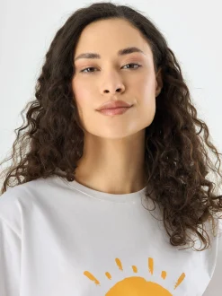 Codello Damen T-Shirt in weiß - Ausschnitt: Rundhals