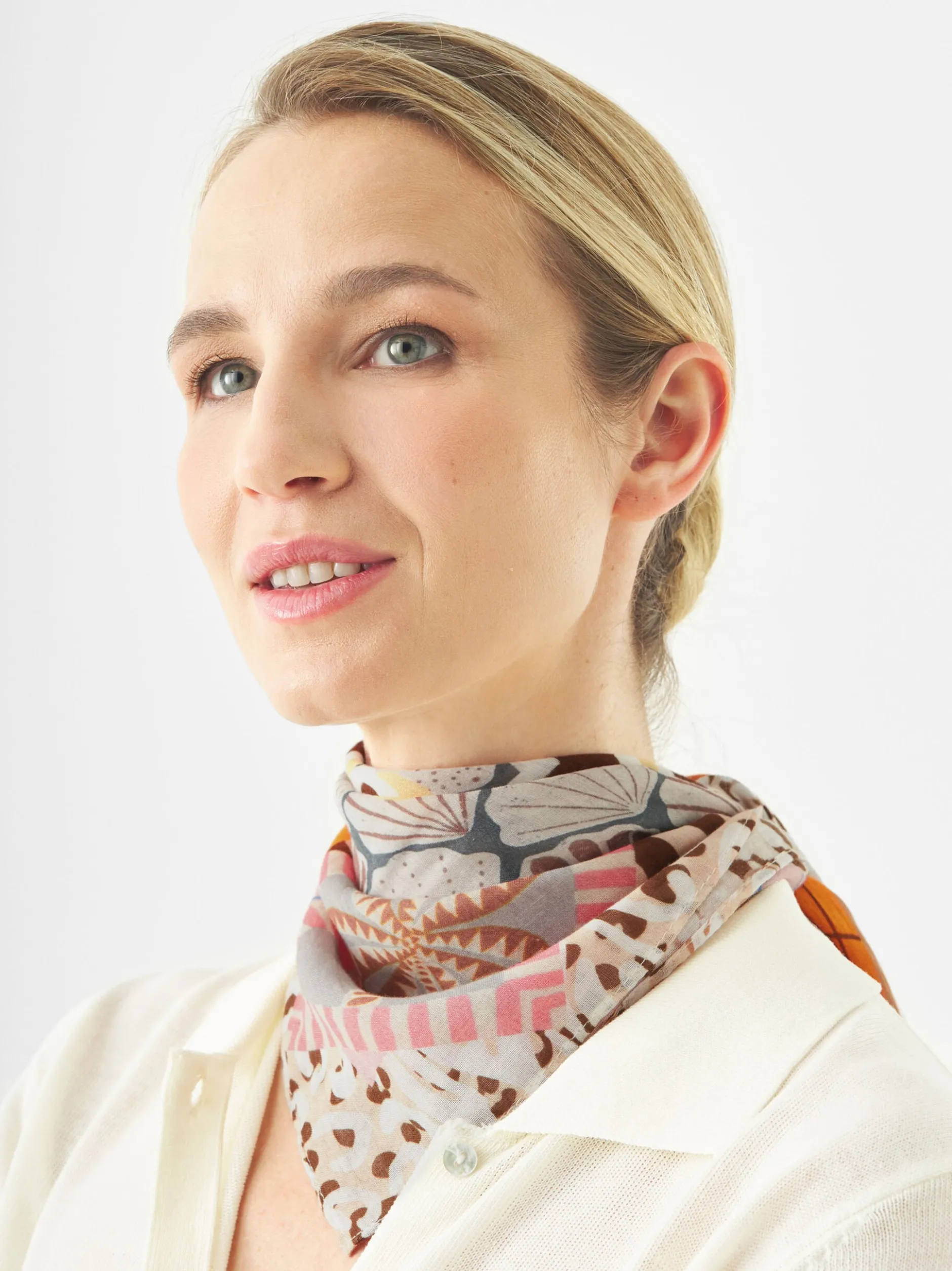 Codello Damen Tuch in beige mehrfarbig
