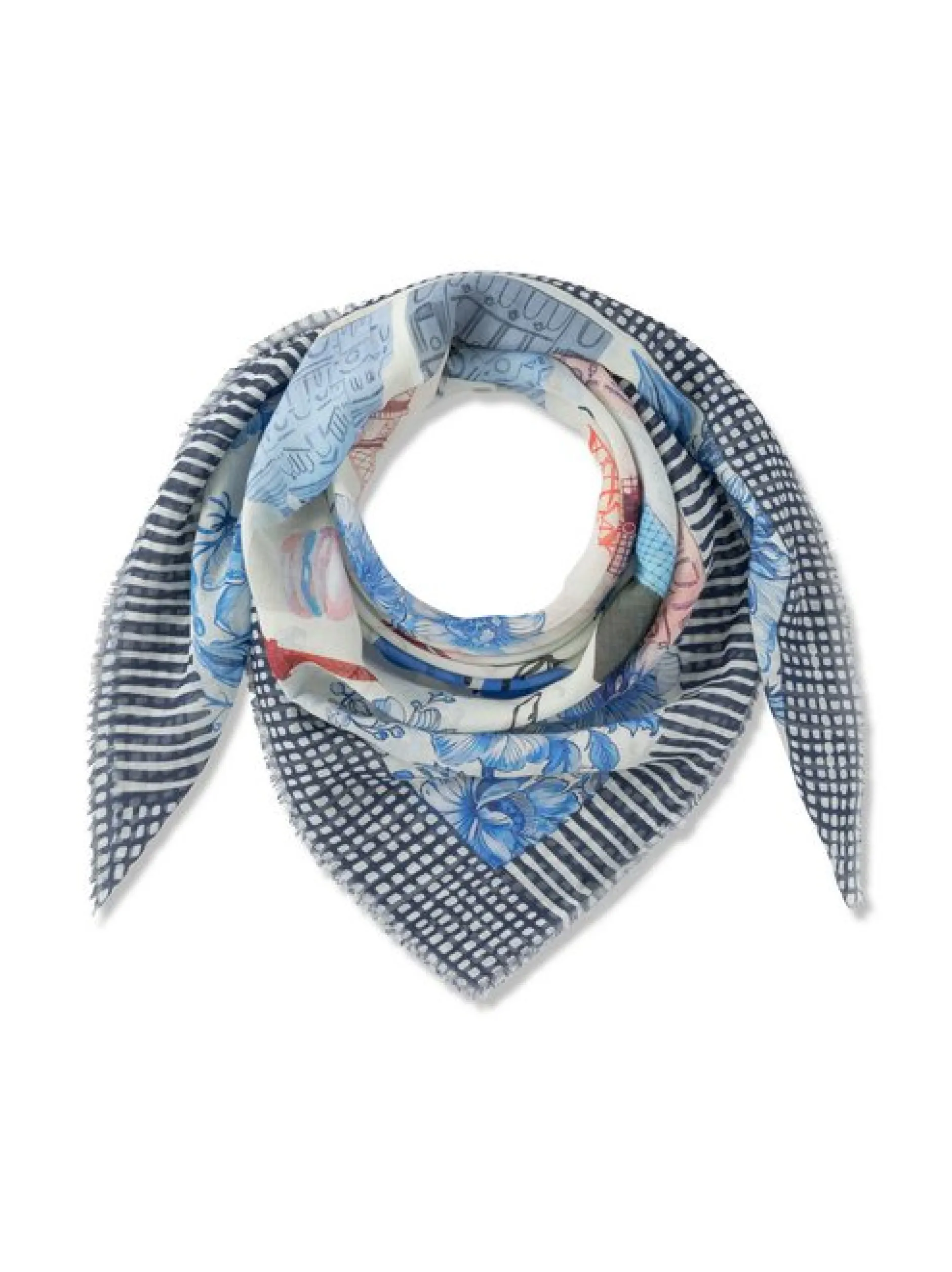 Codello Damen Tuch in blau