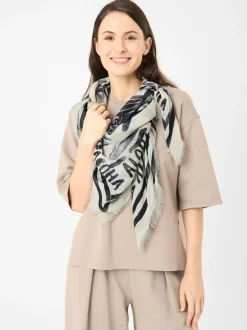 Codello Damen Tuch in ecru schwarz