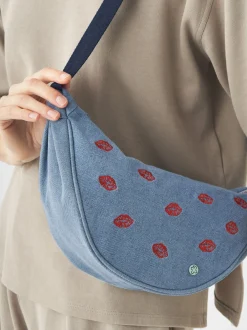 Codello Damen Umhängetasche in blau
