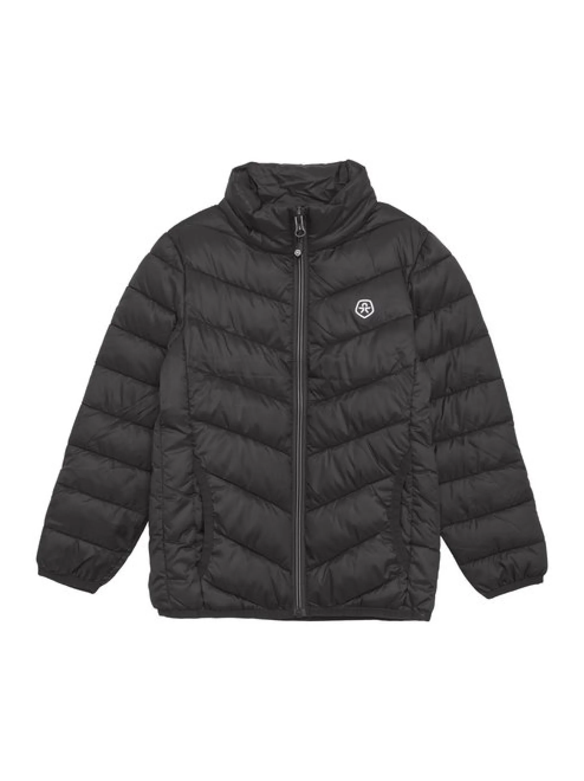 ColorKids Jungen Steppjacke - COJacket in schwarz