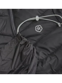 ColorKids Jungen Steppjacke - COJacket in schwarz