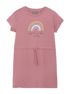 ColorKids Mädchen - Kleid - CODress W. Print in pink