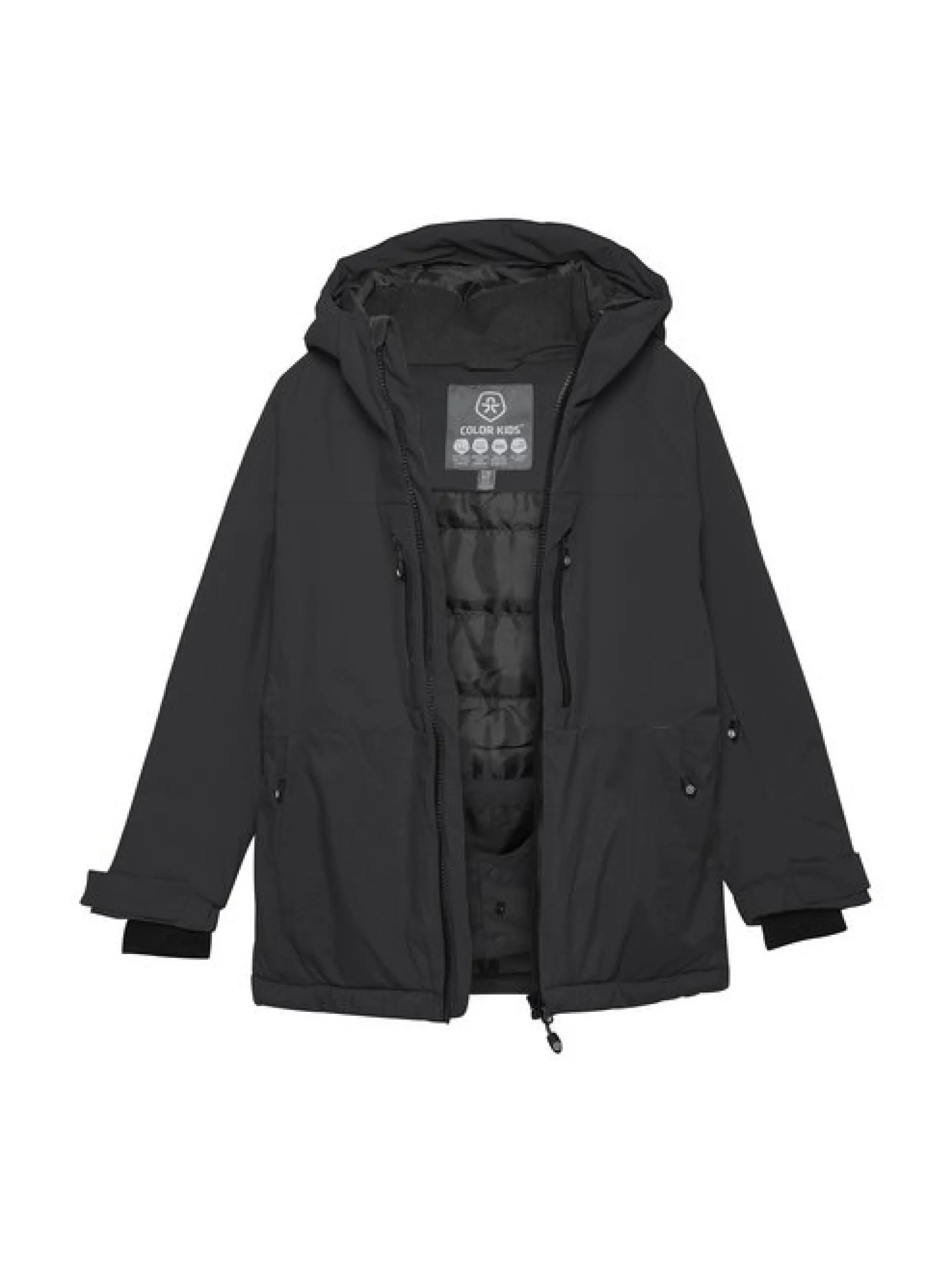 ColorKids Mädchen Skijacke - COSki in schwarz