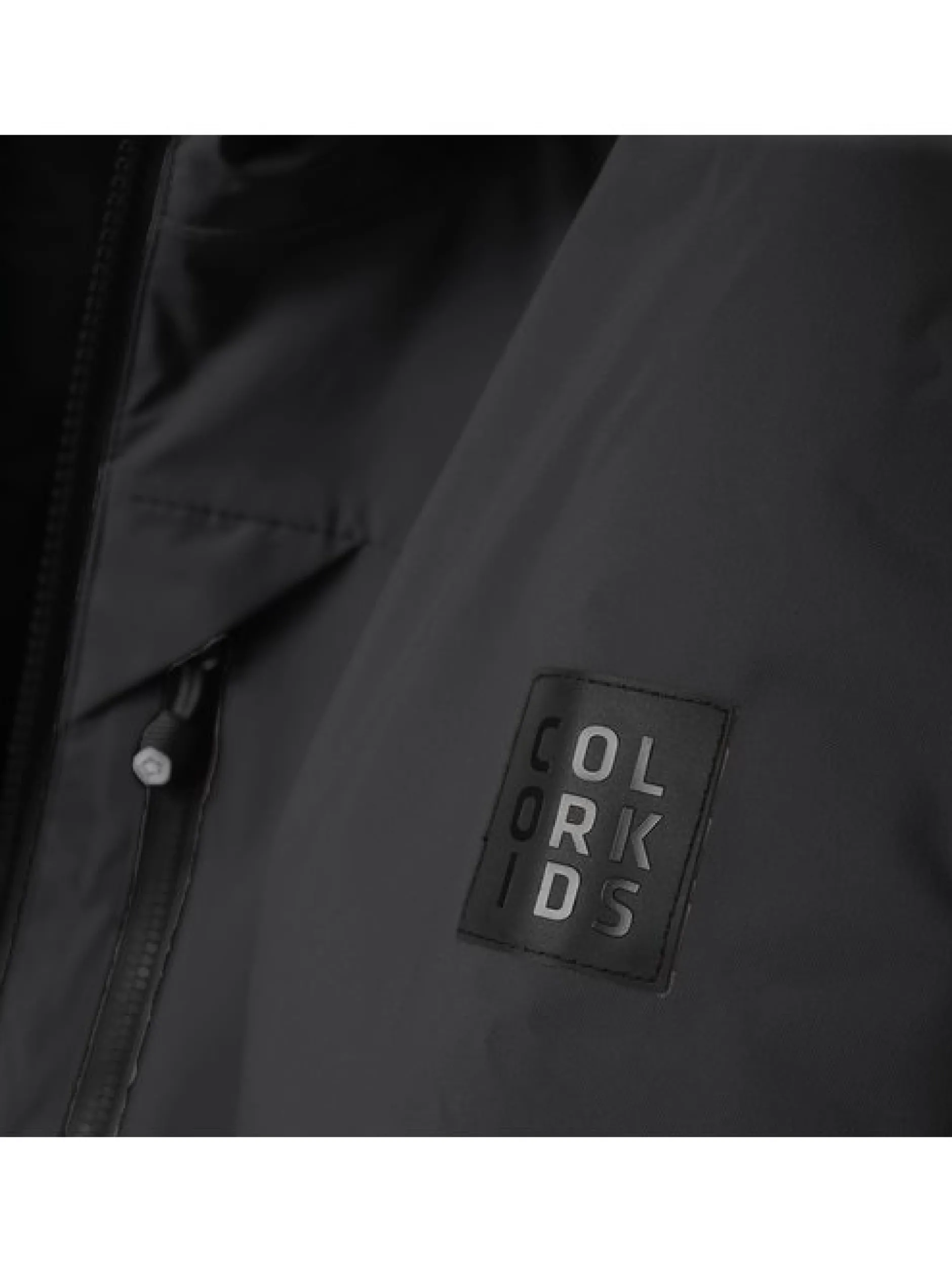 ColorKids Mädchen Skijacke - COSki in schwarz