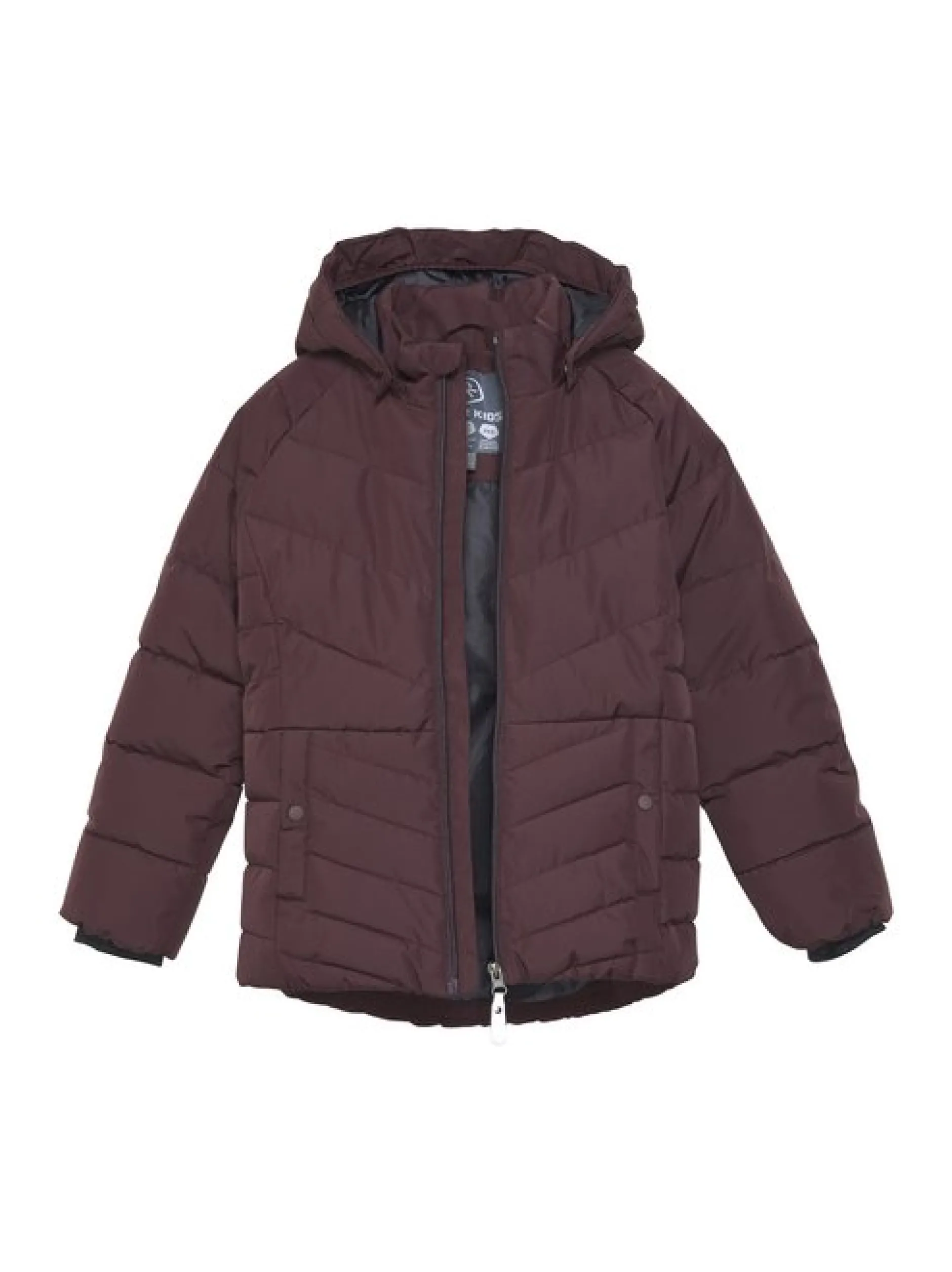 ColorKids Mädchen Steppjacke - COJacket in braun
