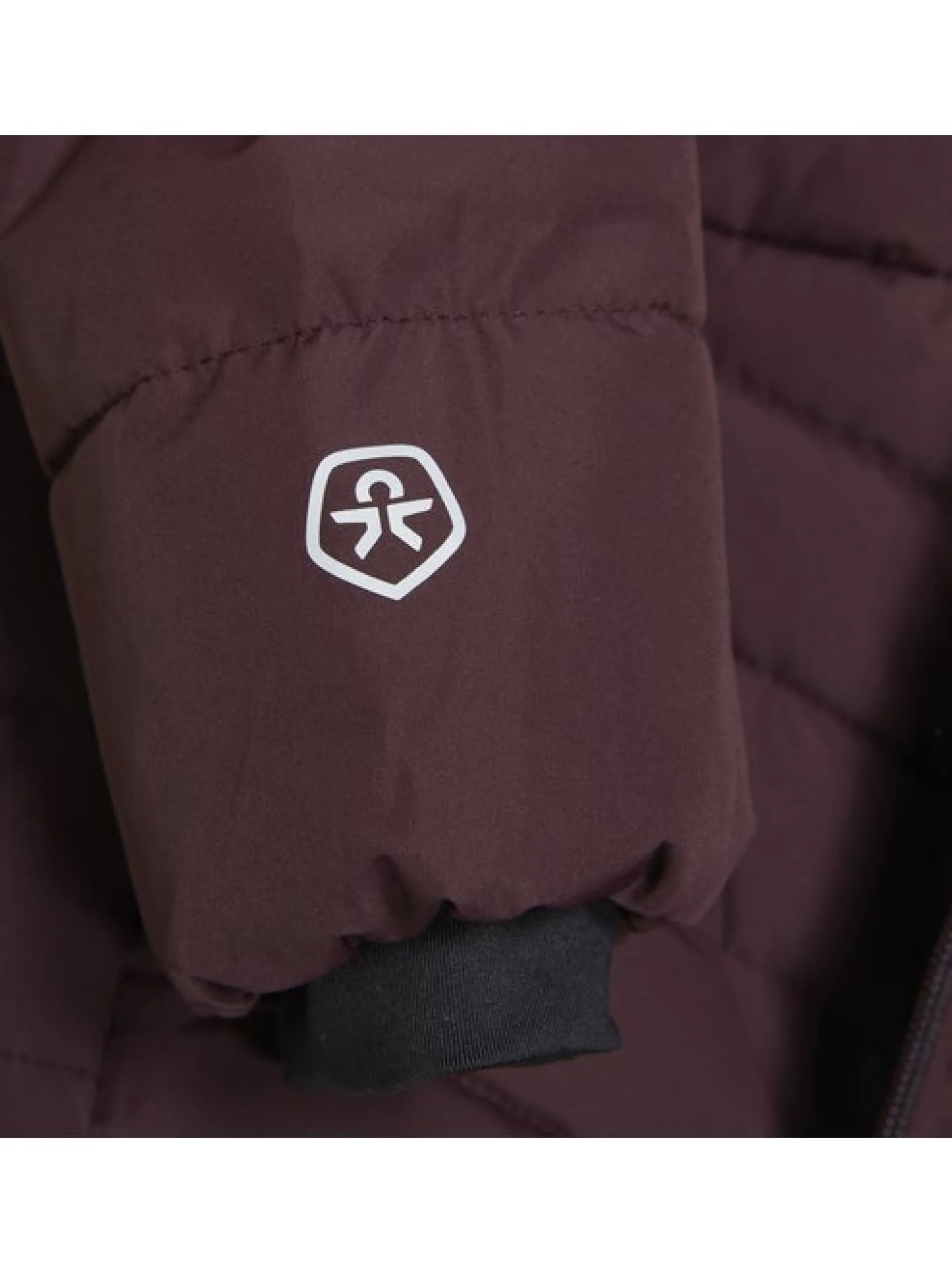 ColorKids Mädchen Steppjacke - COJacket in braun
