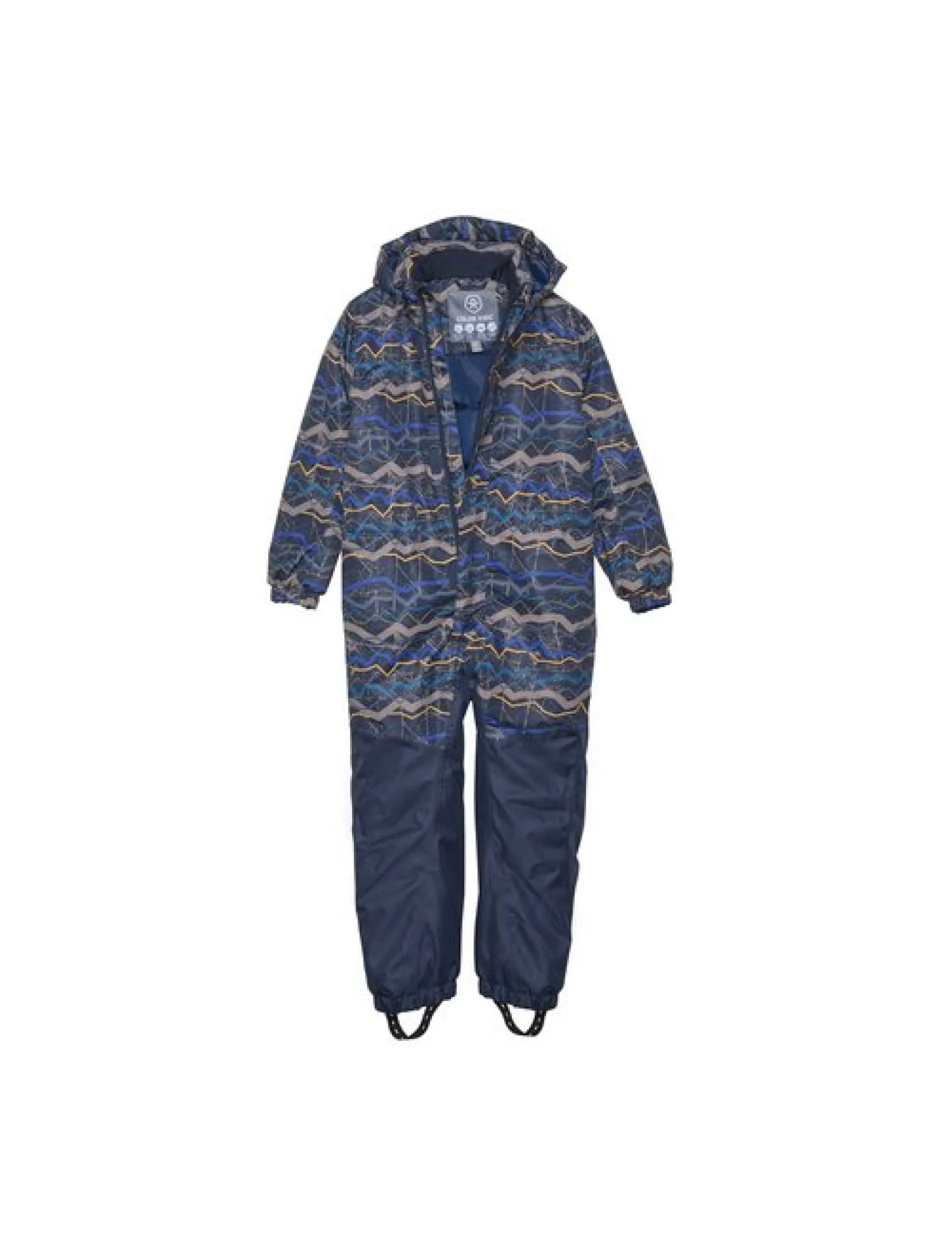 ColorKids Unisex Schneeoverall - COOverall in blau