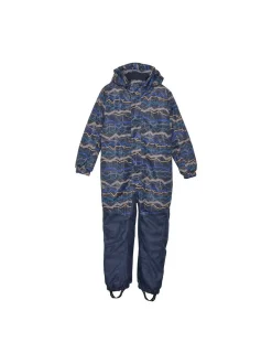 ColorKids Unisex Schneeoverall - COOverall in blau
