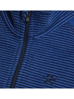ColorKids Unisex Strickfleece-Pullover in blau