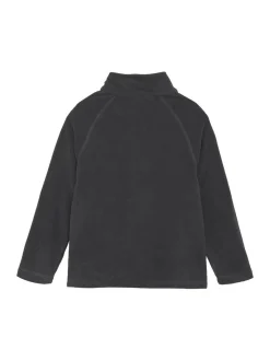 ColorKids Unisex Strickfleece-Pullover in schwarz