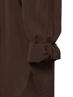comma casual identity Damen Bluse in schoko