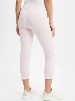comma casual identity Damen Chino in rosa